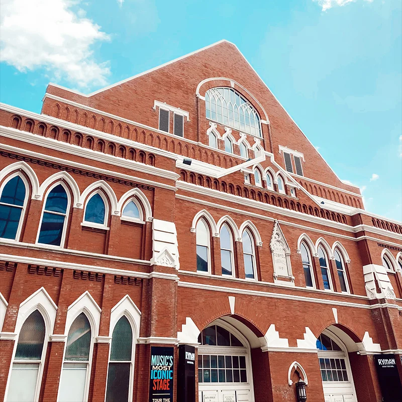 Ryman Auditorium in Nashville